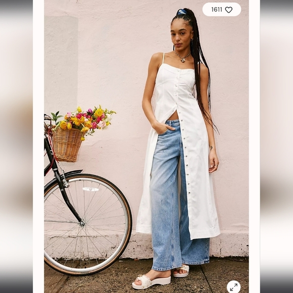 Free People Dresses & Skirts - FREE PEOPLE 🖤Just jill Sleeveless Maxi dress